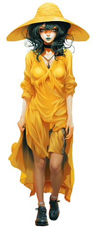 The Yellow Witch ... beautiful but deadly.